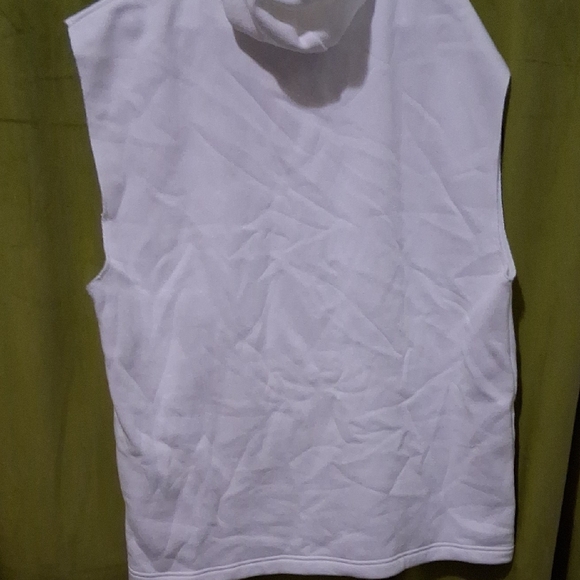 Under Armour Classic White Sleeveless Hoodie - Picture 5 of 7